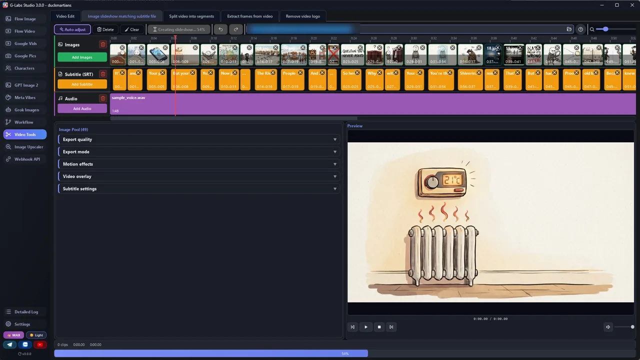 G-Labs Studio · Xuất video
