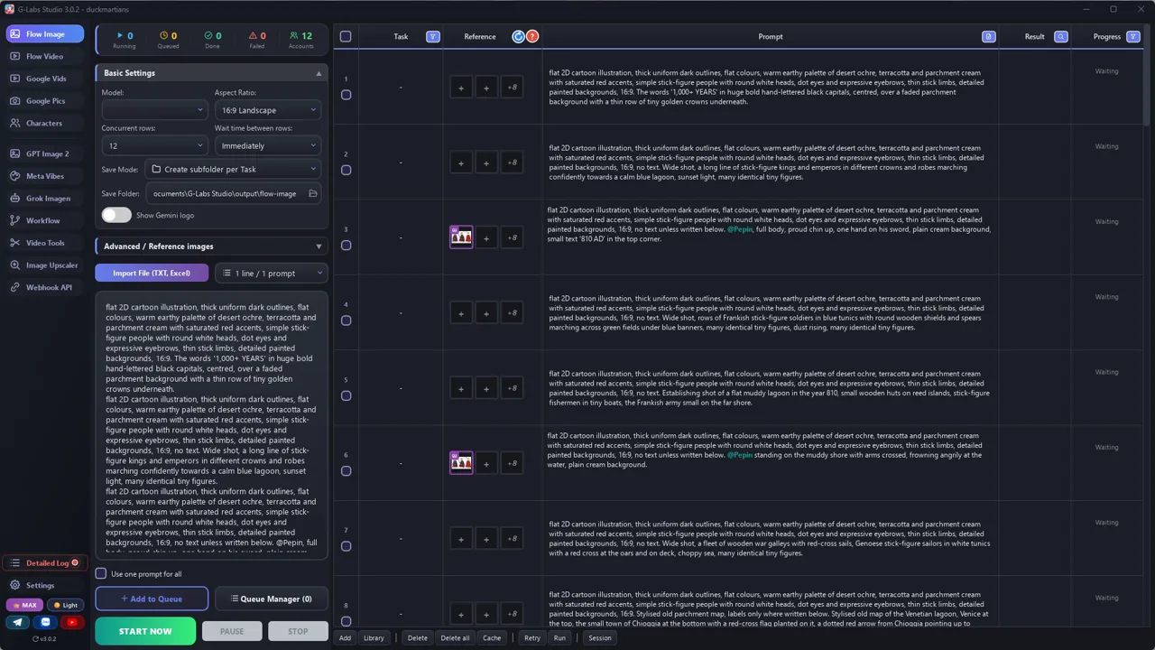 G-Labs Studio · Dán toàn bộ prompt ảnh
