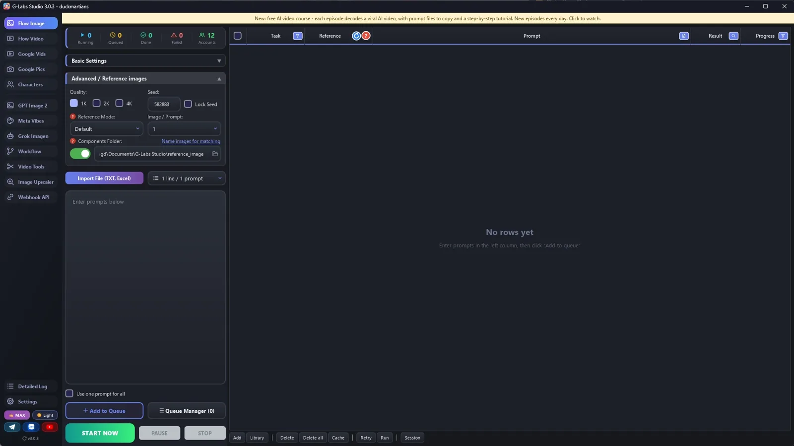 G-Labs Studio · Dựng chuỗi