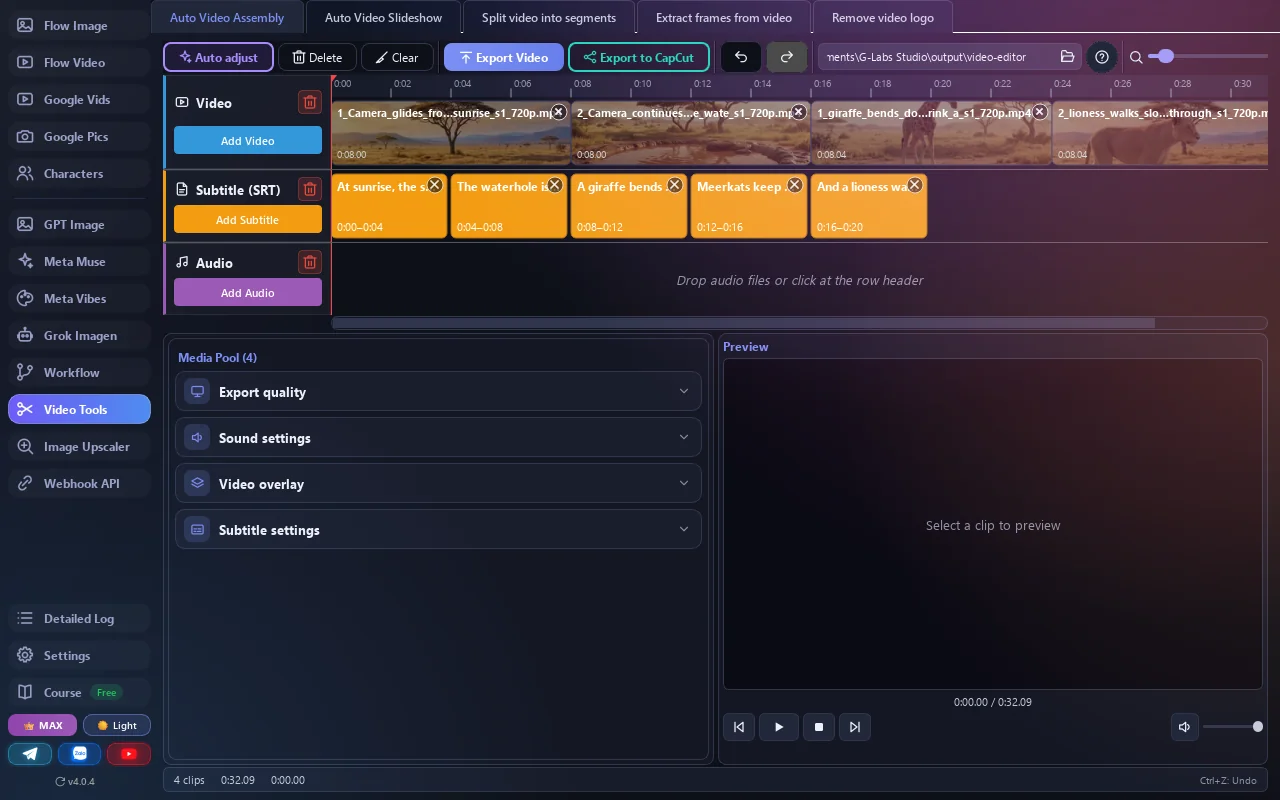 Video editor