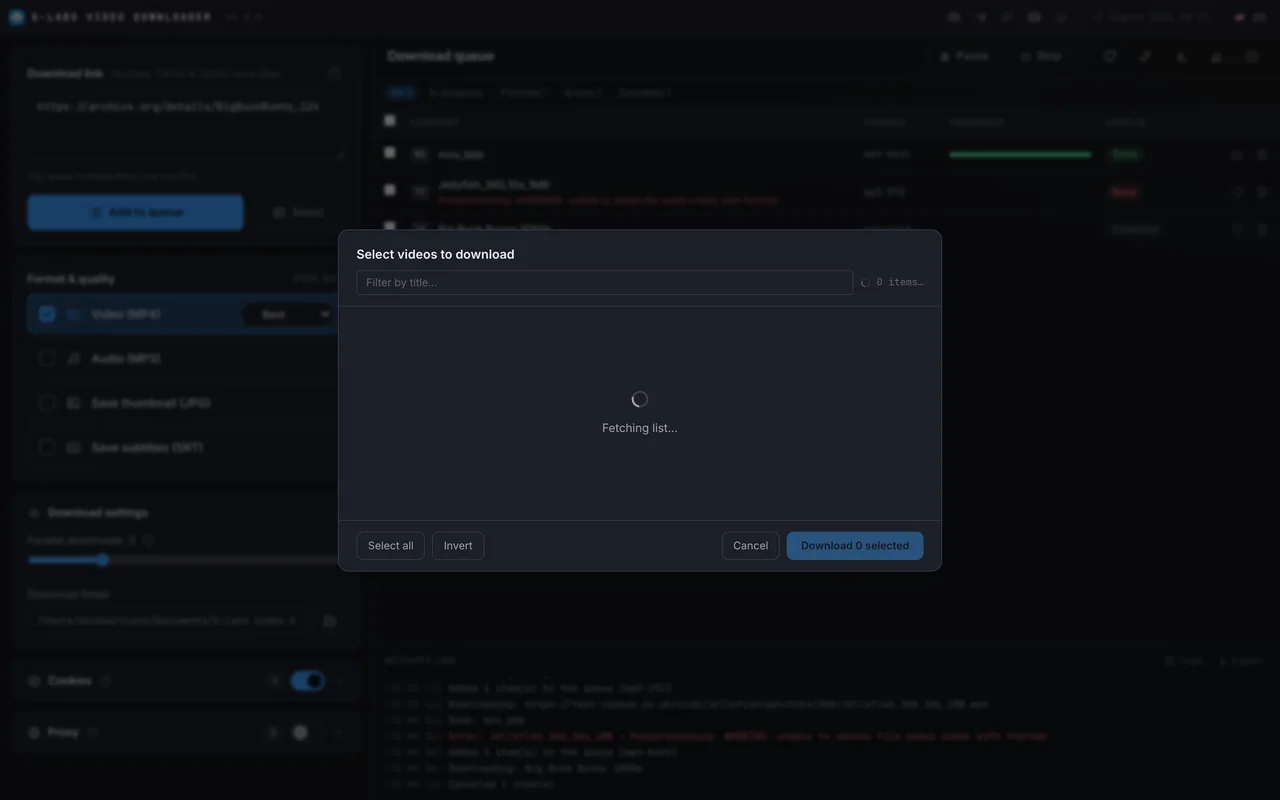 Xem trước playlist & kênh