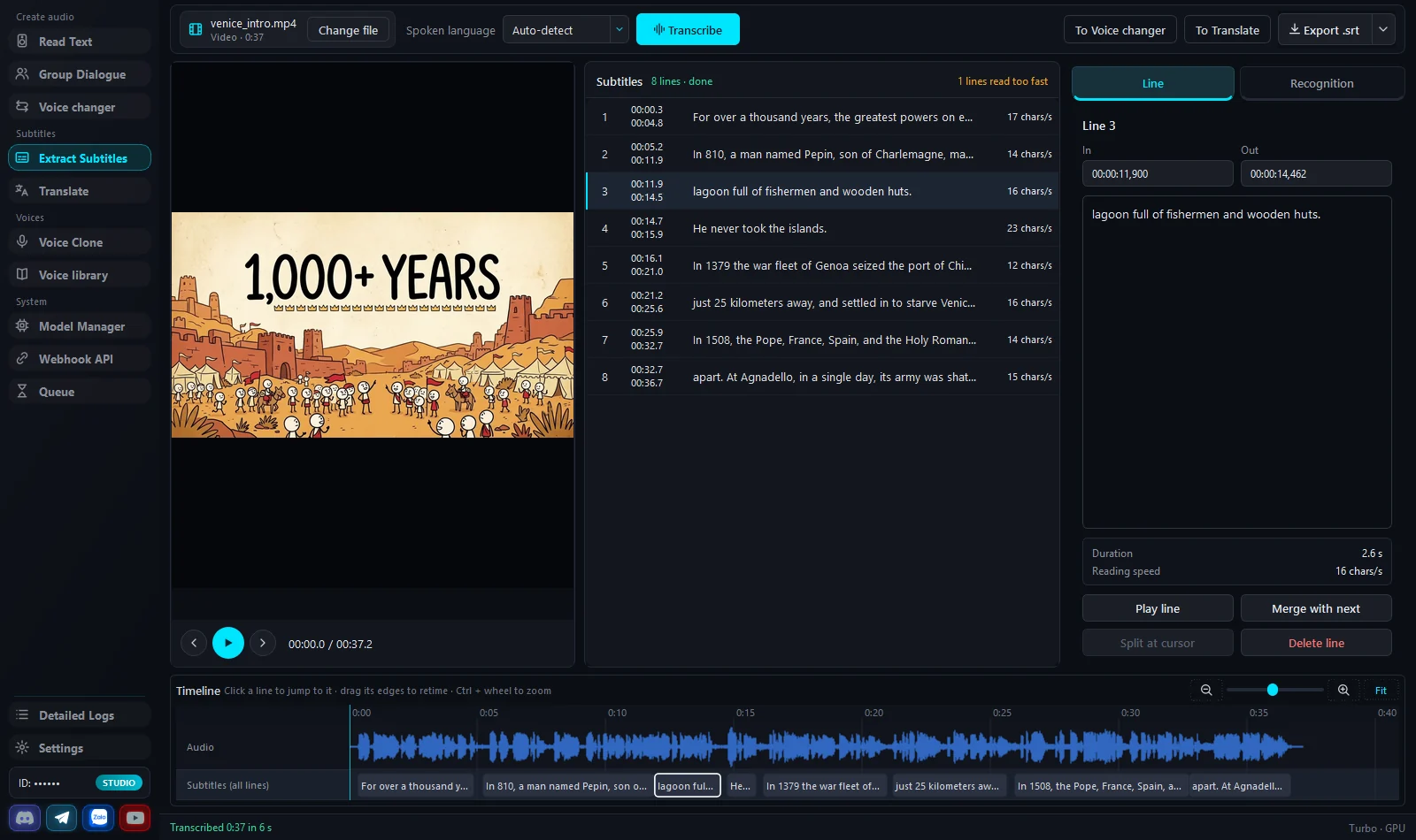 Extract Subtitles